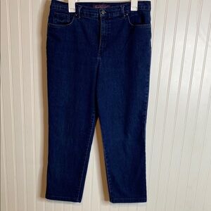Gloria Vanderbilt Women's Dark Blue Amanda Jeans plus size 14